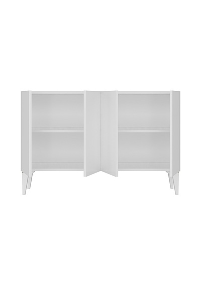 Ka1211b Lipa120 Konsol, Kahve Köşesi Ve Tv Sehpası Beyaz 120cm Beyaz