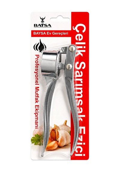 Baysa 1228 Çelik Sarımsak Ezici