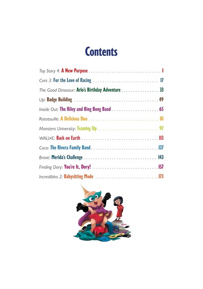 5-minute Disney Pixar Stories
