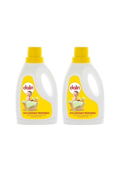 Dalin Hipoalerjenik Sıvı Çamaşır Deterjanı 20 Yıkama 2 x 1500 ML