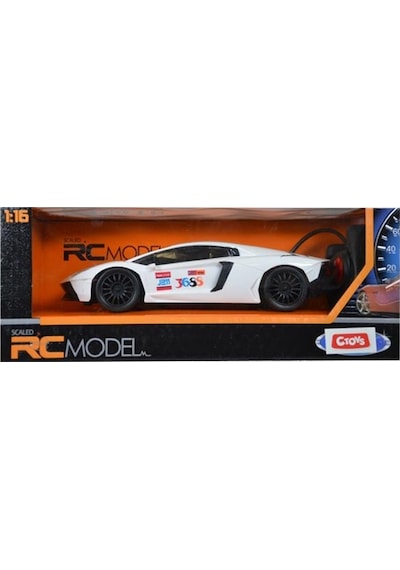 Ctoys Uzaktan Kumandalı Rc Model Yarış Arabası Beyaz
