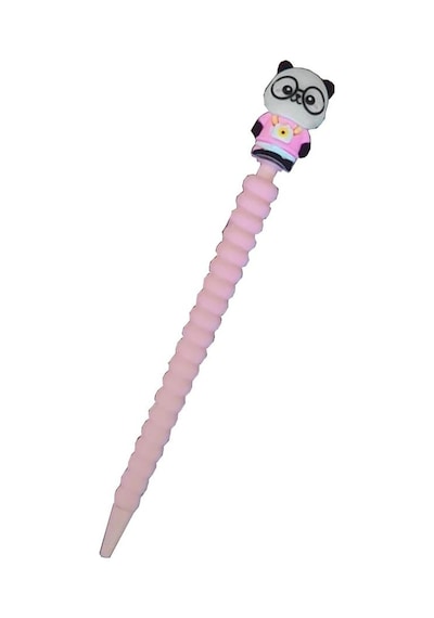 Panda Versatil Kalem 0.7mm Uçlu Kalem 1 Adet Sevimli Gözlüklü Sevimli Panda Mekanik Uçlu Kurşun Kalem 001