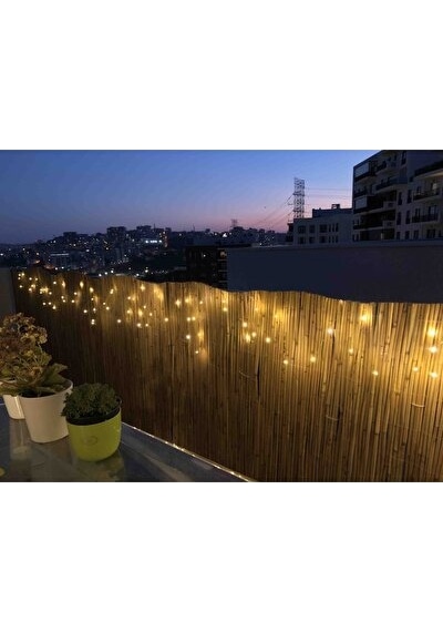 1.20 Cm X 3 Metre Hasır Kamış Bahçe&balkon Çiti Dekarasyon