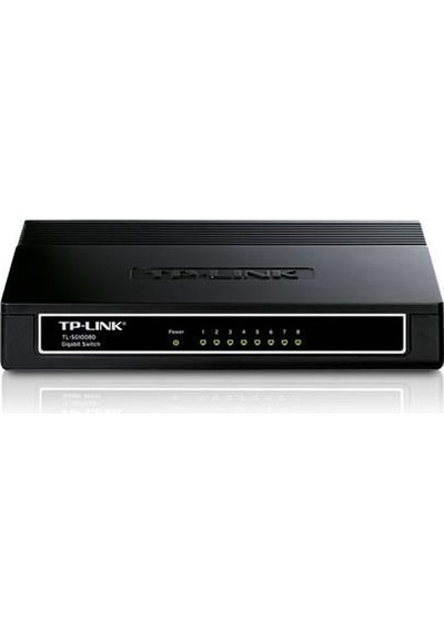 TP-Link Tl Sg1008D 8 Port 10/100/1000Mbps Masaüstü Switch