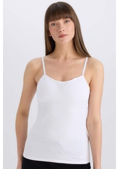 DeFacto Pedli Pamuklu Askılı Atlet-Fall in Love N6090AZ25SPWT34