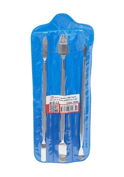 Powermaster Çift Başlıklı Led-lcd Tv Kapak Açma Sökme Aparatı Üçlü Demir Pena Set