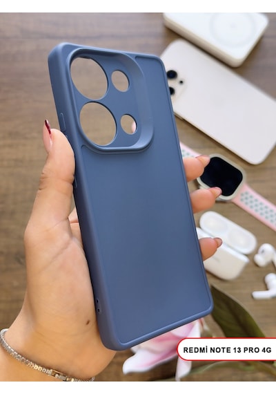 Redmi Note 13 Pro 4g Uyumlu Kamera Korumalı Darbeye Dayanıklı Renk Atmayan Keep Silikon Kılıf Lacivert Redmi Note 13 Pro 4g Uyumlu Kamera Korumalı Darbeye Dayanıklı Renk Atmayan Keep Silikon Kılıf Lacivert