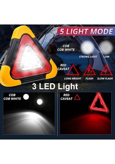Hurry Bolt Şarjlı Cob Led Reflektör Bx40