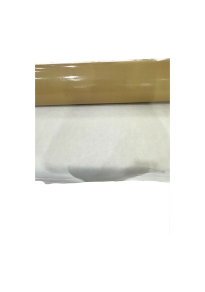 Yapışkanlı Tela Astar 100x160 Cm Kağıt Sertliğinde Kumaş Destekleyici Beyaz