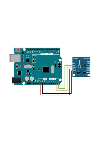Ds1307 Rtc Iıc Zaman Modül Gerçek Zaman Saat I2c 24c32 Eeprom Sn/dakika/saat/gün/ay/yıl/tarih Hesap