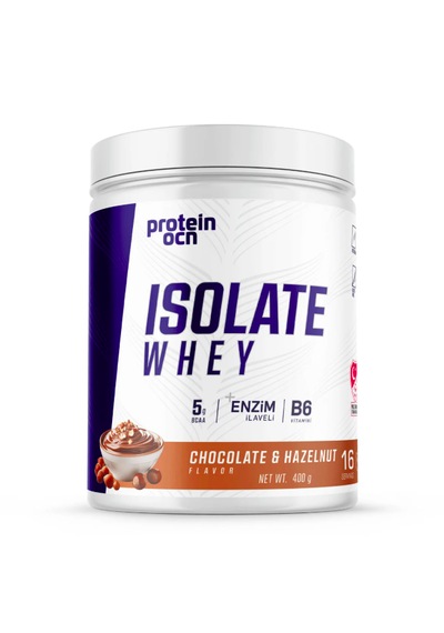 Proteinocean WHEY İSOLATE Chocolate & Hazelnut - 400g - 16 servis