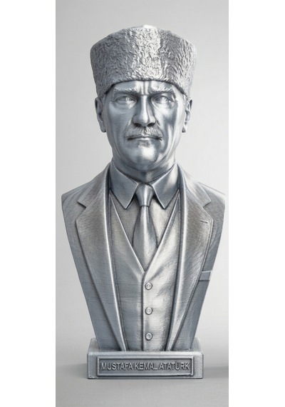 Gazi Mustafa Kemal Büstü Dekoratif 15 Cm Atatürk Heykeli Anlamlı Biblo Hediyelik