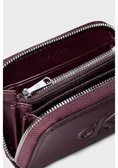 Calvin Klein Logolu Fermuarlı Cüzdan Lv04f1154gbap Kadın Cüzdan Lv04f1154g Bap Bordo
