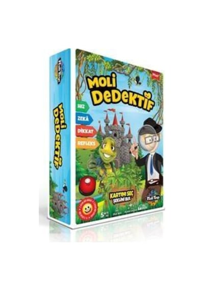 Moli Toys Dedektif Oyun Eğitici. Zeka ve Strateji Oyunu Molidedek