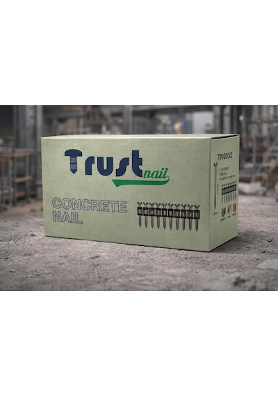 Tr Trustnail Tabanca Beton Çivisi 32 Mm, Adet, 1000 + Gaz Kartuşu