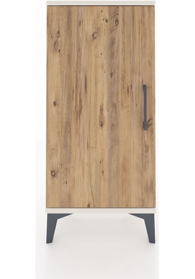 Arges Komodin Tek Raflı Tek Çekmeceli Tek Kapaklı 44x30x96 Aytaşı-çam Aytası