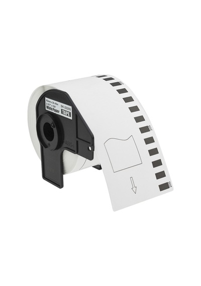Brother Ql-500 Dk-22205 62MM Sürekli Form Termal Etiket. 30 Metre