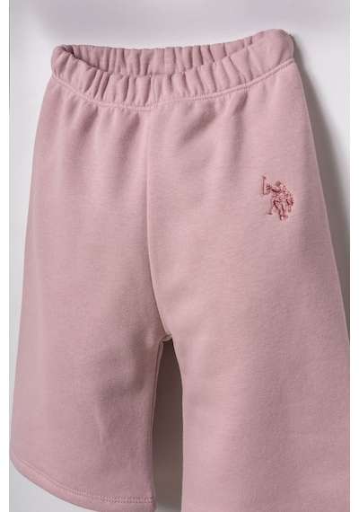 U.S. Polo Assn. Nakışlı Kız Bebek Pembe Uzun Kol Pijama Takım Usb3246-c-v4 Usb3246-c-v4 Pembe02