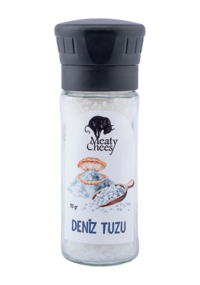 Deniz Tuzu Seramik Öğütücülü Cam Şişe