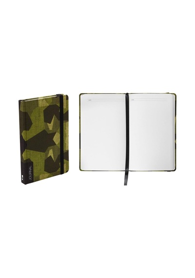 Pattern Kamuflaj Desenli Defter Çizgisiz