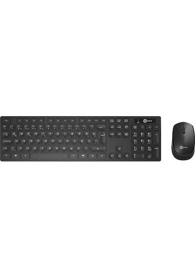 Lecoo KM2001 Kablosuz Türkçe Q Klavye & Mouse Set