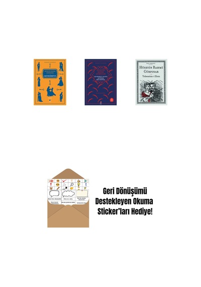 Mürebbiye + Kuyruklu Yıldız Altında Bir İzdivaç + Tebessüm-i Elem + Okuma Sticker'ları