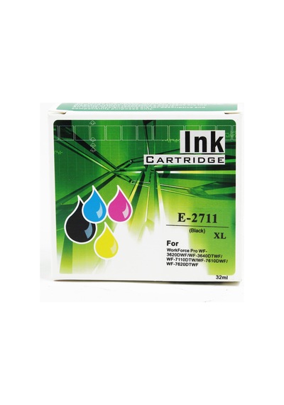 Fast Epson T2711 Pigment Siyah İnk Kartuş 38ml
