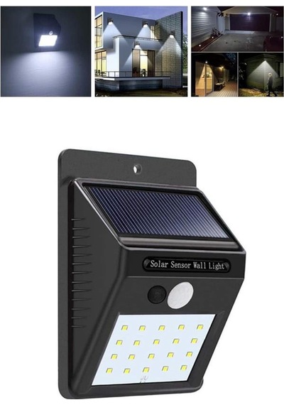 Solar - 217 - Dekoratif Lambası Sensörlü Led Işık - Csmo-tex - Bahçe Aydınlatma