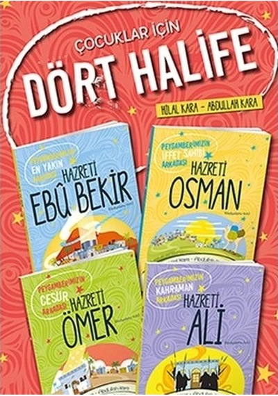 Çocuklar İçin Dört Halife Seti 4 Kitap
