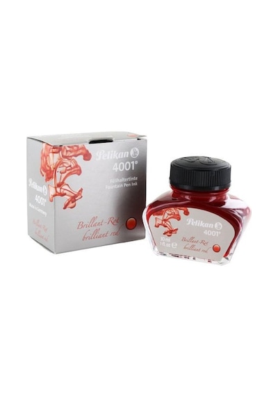 Pelikan 4001 Kırmızı Dolmakalem Mürekkebi 30 Ml