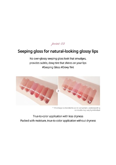 Doğal Tonlarda, Uzun Süre Kalıcı, Işıltılı Tint Water Bare Tint 11 Hip Rose Hip Gray