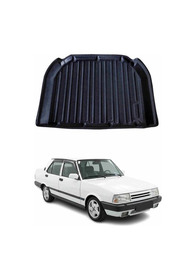 Fiat Doğan / Şahin 1992-2002 Arası Uyumlu Araca Özel Kauçuk Tpe Bagaj Havuzu Siyah