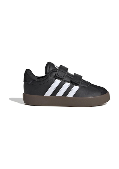 Adidas Vl Court 3.0 Cf I Unisex Bebek Sneaker-siyah Siyah