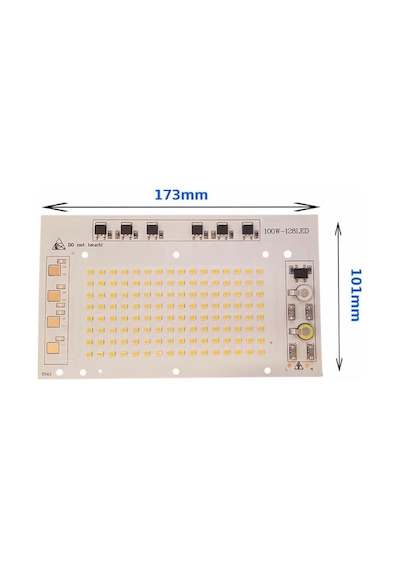 220 Volt 100 Watt SMD 2835 Ledli Hazır Projektör Ledi Gün Işığı Hazır Projektör PCB