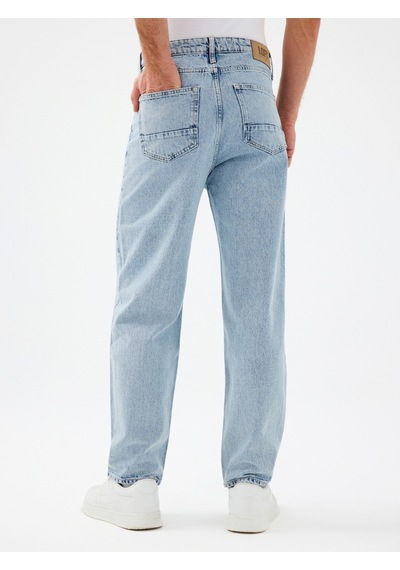 Mateo Baggy Fit Erkek Pantolon Denim