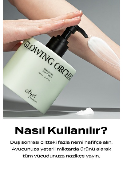 Yaşlanma Karşıtı Saten Bitişli Vücut Losyonu Kundal Silky Gleam Body Lotion Glowing Orchard