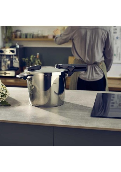 Fissler Vitaquick Elemental Düdüklü Tencere 6 Lt Çelik