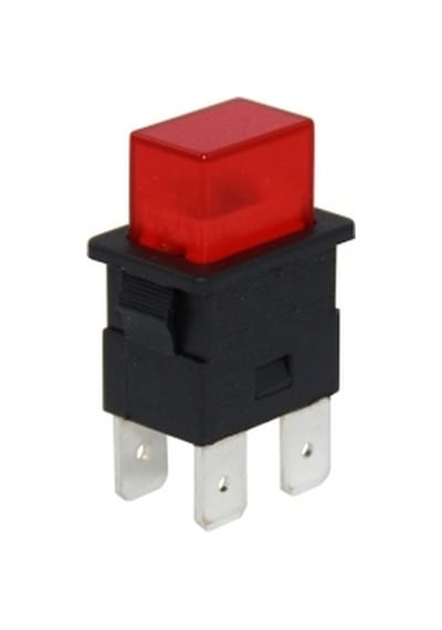 Switch - "180H" - On/Off Buton - Kare - 4 Pin