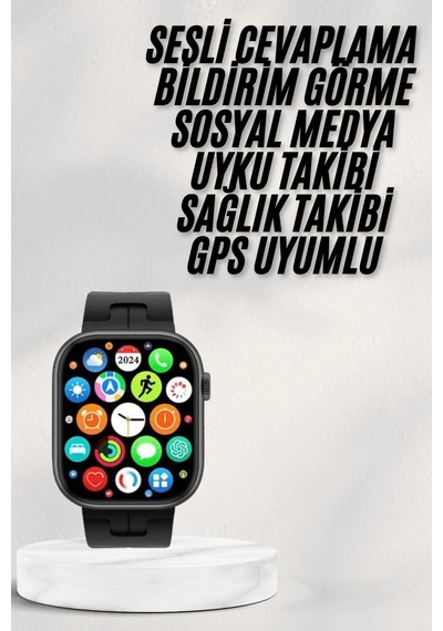 Akıllı Saat Aksesuarları Akıllı Saat Android Ve İos Uyumlu Plastik Kordon Yeni Seri