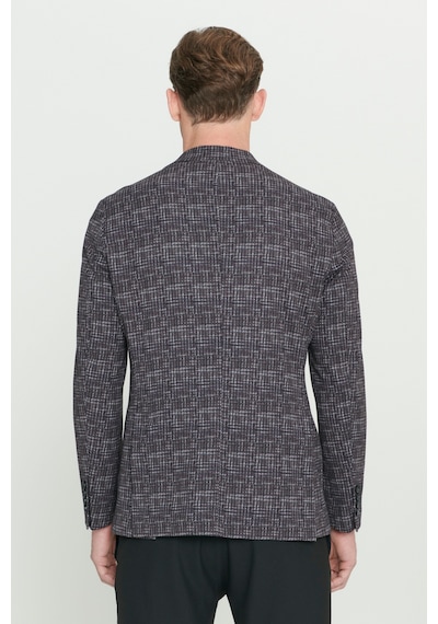 Ac&Co / Altınyıldız Classics Erkek Bordo Slim Fit Dar Kesim Mono Yaka Kazayağı Desenli Ceket Bordo Ac&Co / Altınyıldız Classics Erkek Bordo Slim Fit Dar Kesim Mono Yaka Kazayağı Desenli Ceket Bordo