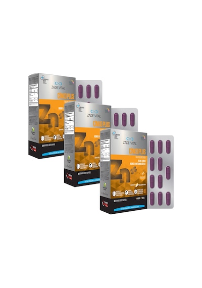 Zade Vital Çinko Plus 30 Kapsül 3 Adet