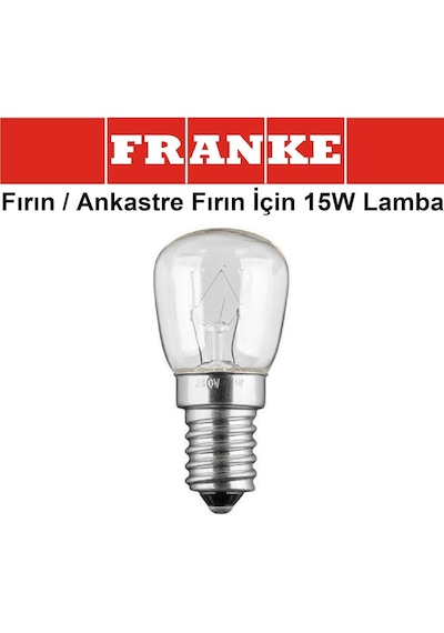 Franke Uyumlu Dominox Faber Ankastre Fırın Için Iç Lamba 15W Ampul Işık - 463671399