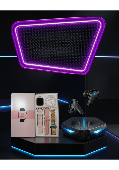 Kadın Akıllı Saat 1,70 İnç Amoled Ekran Uczg9k55-1 Pembe