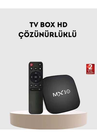 4k Ultra Hd Tv Kutusu 8 Gb Hafıza, Google Asistan, Chromecast, Dolby Destekli Siyah