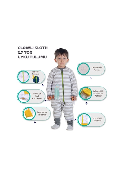 Owli Glowli Uyku Tulumu 2.7 Tog Sloth 001