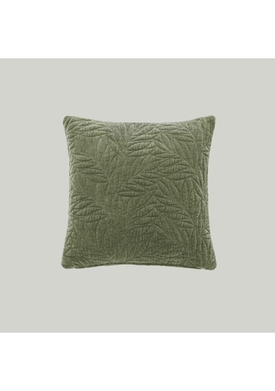 Linens Velour Kırlent Kılıfı 45x45 Cm Haki Haki