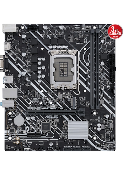 Asus Prıme H610m-k D4 Argb Ddr4 3200mhz Matx