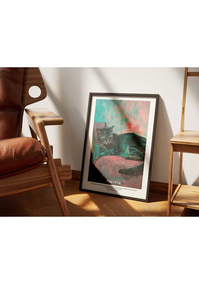 Paw-pow No:11 Art Print