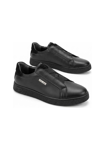 Pierre Cardin Anatomik Orijinal Ürün Hakiki Deri Lastikli Sneaker Erkek Ayakkabı 169-586 Siyah Pierre Cardin Anatomik Orijinal Ürün Hakiki Deri Lastikli Sneaker Erkek Ayakkabı 169-586 Siyah