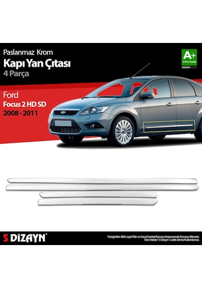 Ford Focus 2 Hb Sd Krom Kapı Yan Çıtası 2008-2011